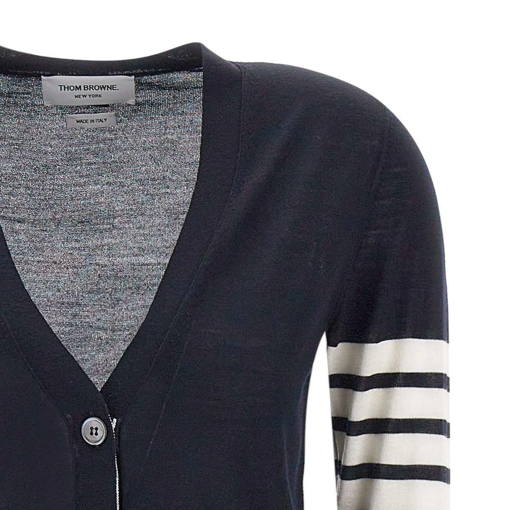 Thom Browne Thom Browne 4 Bar V-Neck Cardigan 7