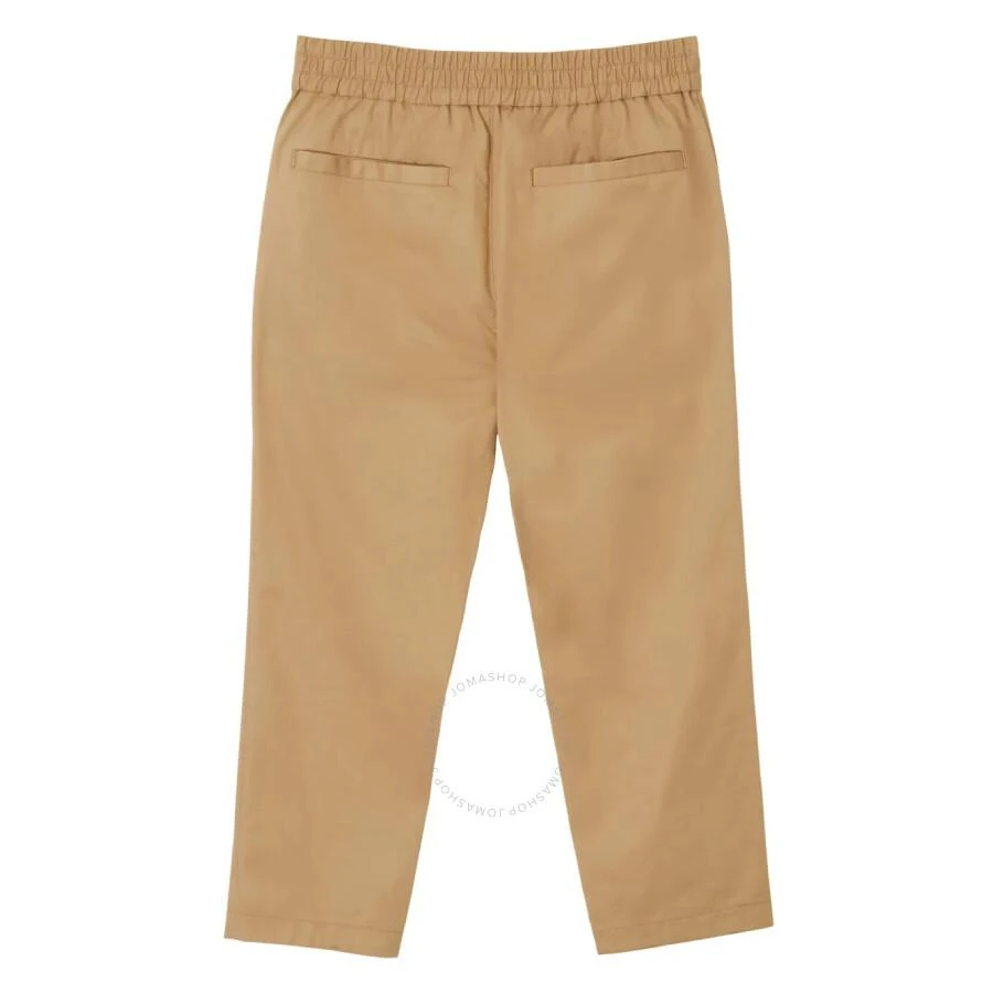 Burberry Kids Ekd-Motif Cotton-Twill Trousers 2
