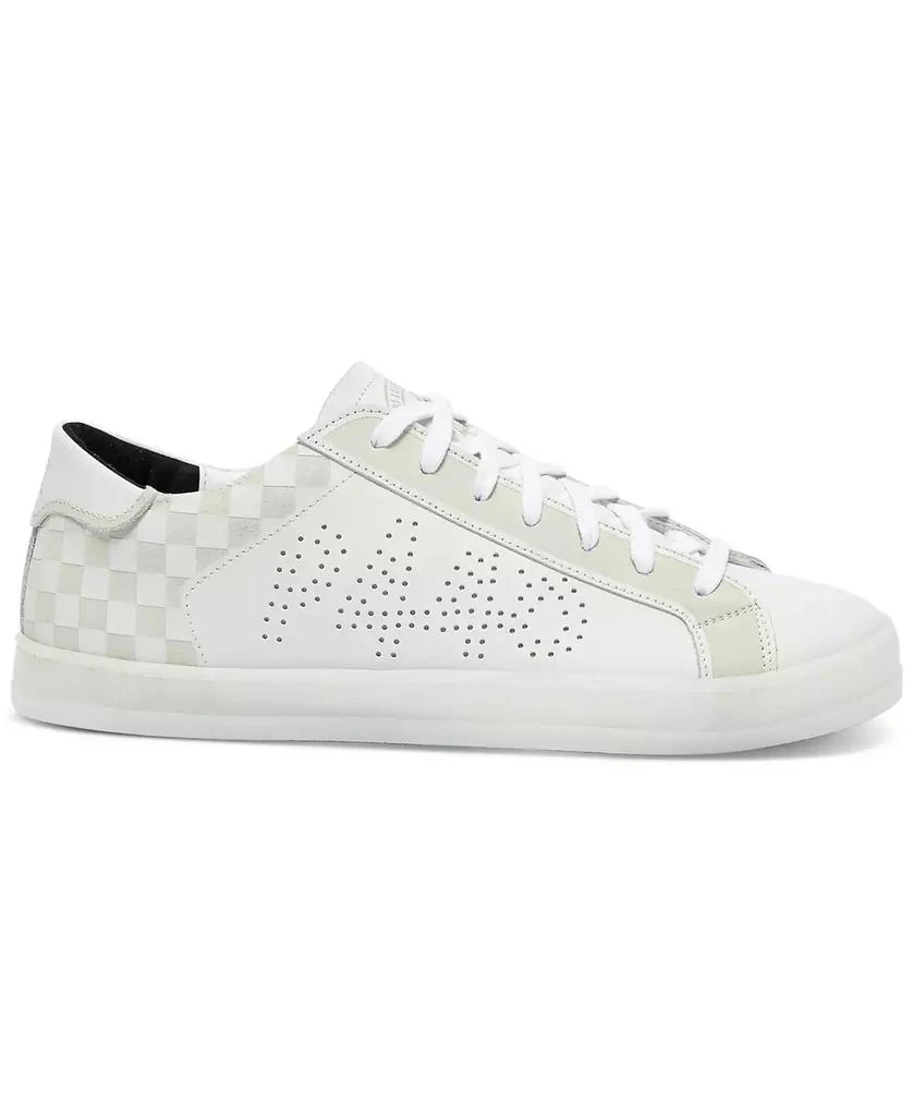 P448 Men's White Logo Sneakers 3