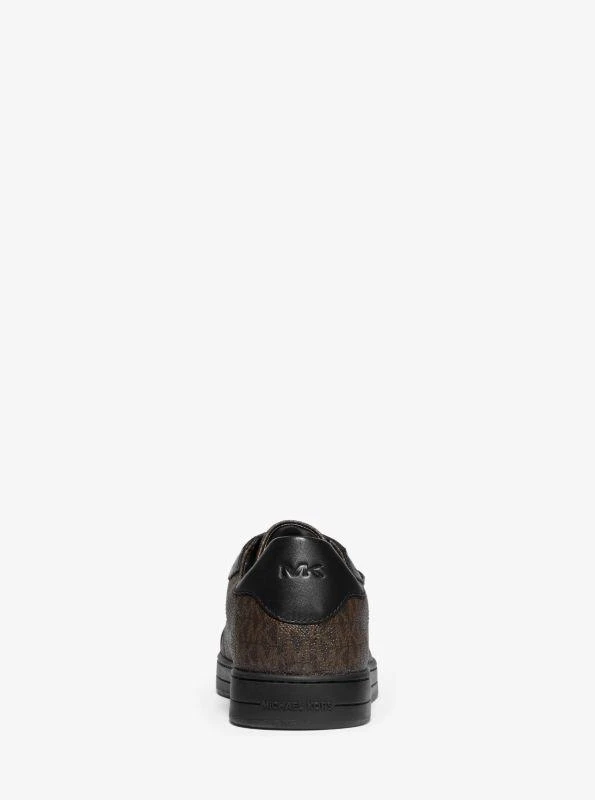 Michael Kors Keating Logo and Leather Sneaker 3