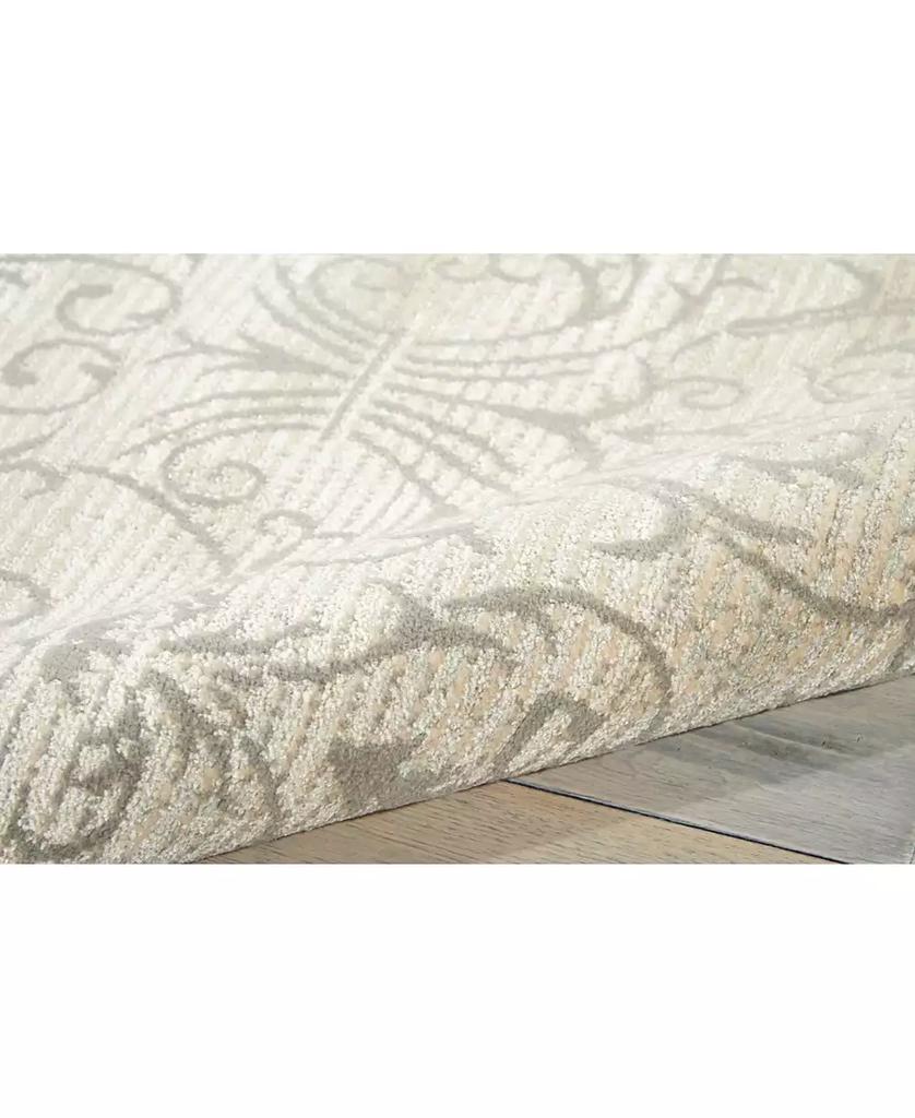 Nourison Luminance LUM05 Ivory 3'5" x 5'5" Area Rug