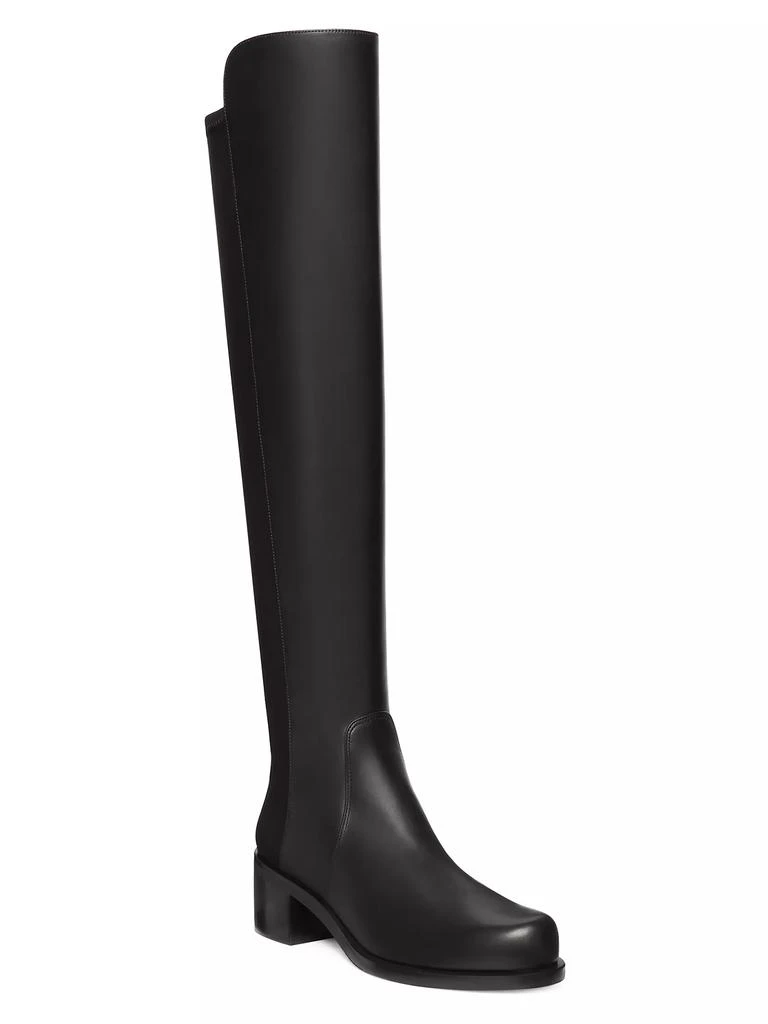 Stuart Weitzman Reserve Bold Leather Over-The-Knee Boots 2