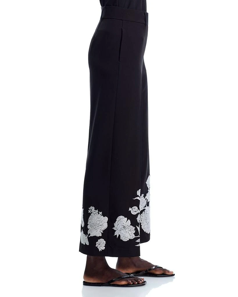 Tahari Isla Embroidered Ankle Pants 4