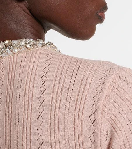 Valentino Embellished virgin wool sweater 5