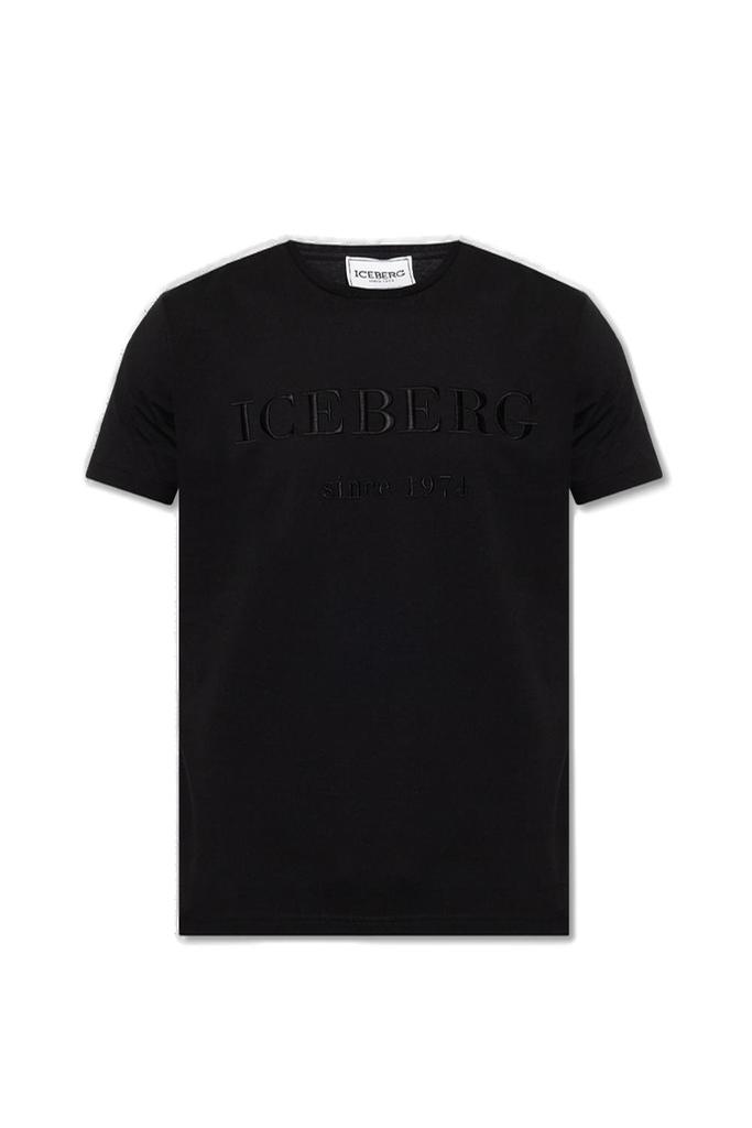 Iceberg Iceberg Heritage Logo Embroidered Crewneck T-Shirt