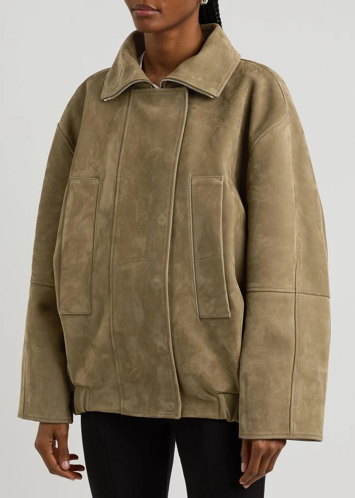 Jacquemus Le Blouson Ciro Cuir nubuck jacket 2