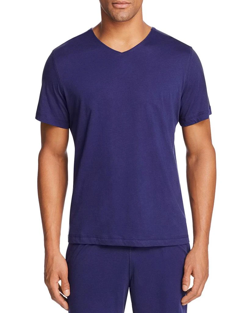 Daniel Buchler Peruvian Pima Cotton V-Neck Lounge Tee 1