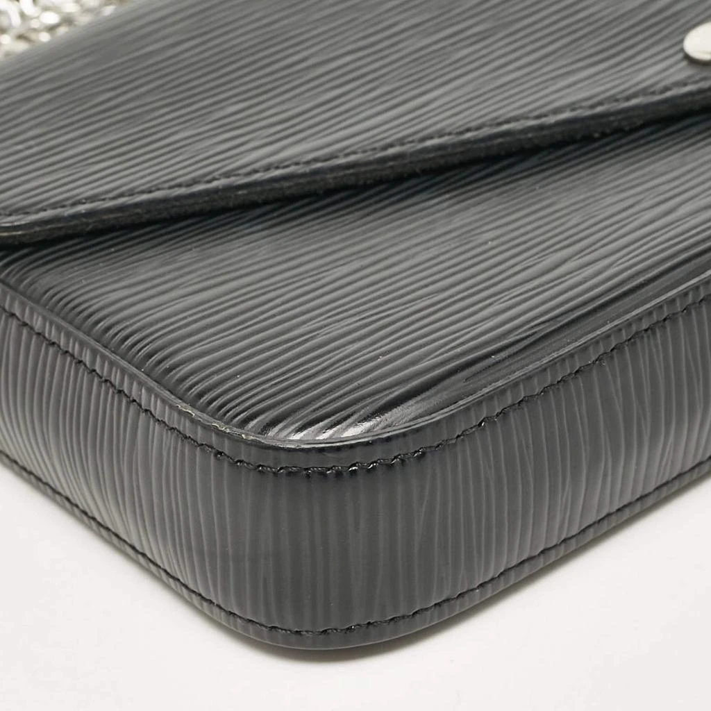 Louis Vuitton Louis Vuitton Black Epi Leather Pochette Felicie Bag 12