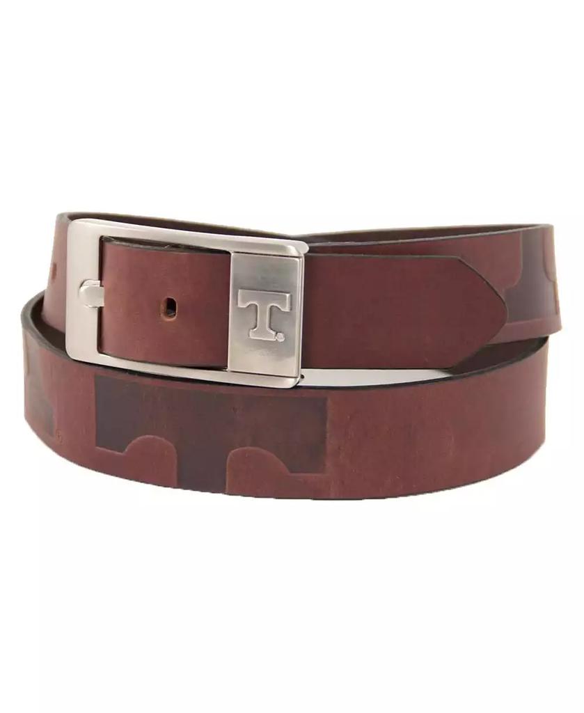 Eagles Wings Men's Tennessee Volunteers Brandish Leather Belt - Brown