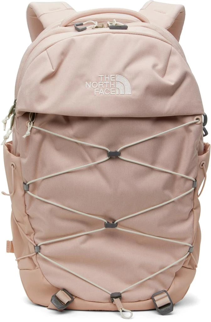 The North Face Pink Borealis Backpack 1