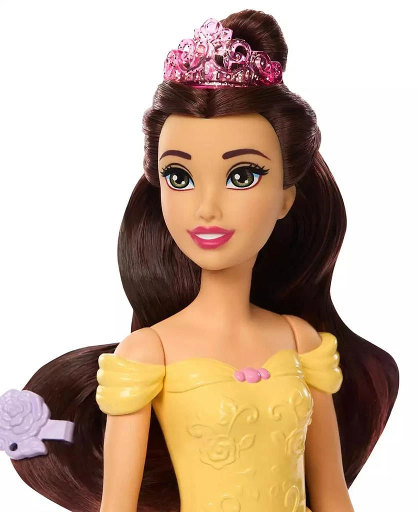 Disney Princess Bathe and Brush Belle Fashion Doll and Dog Figure 2