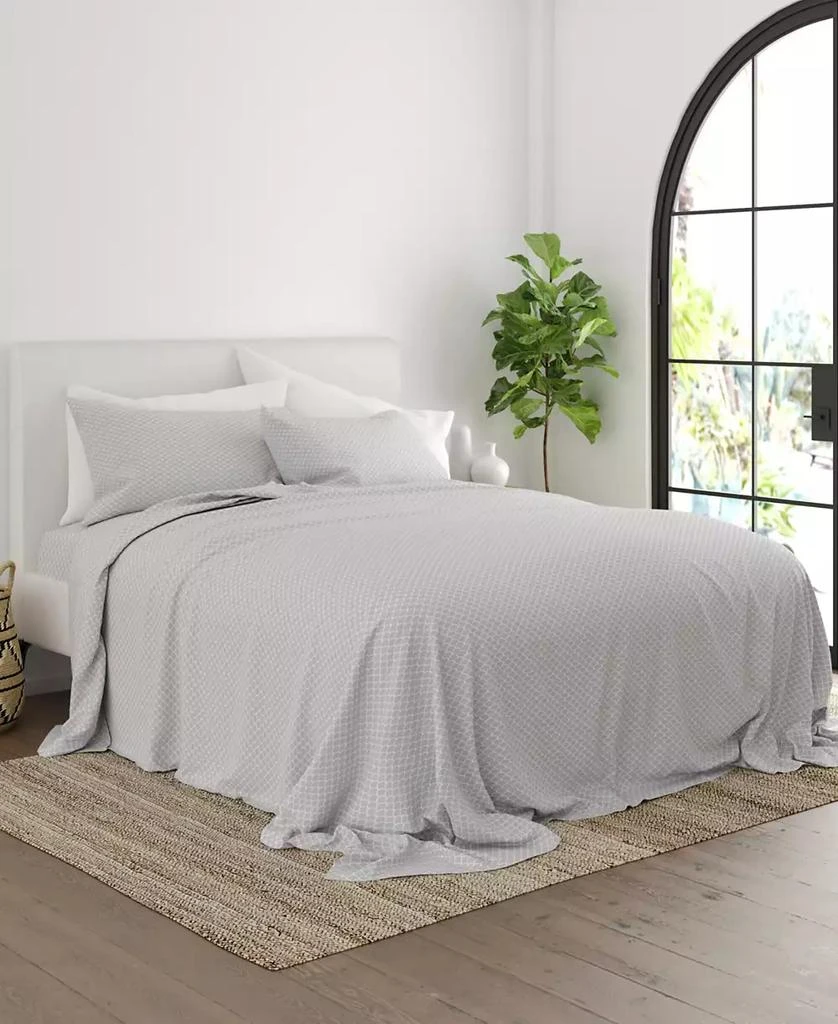 IENJOY HOME The Farmhouse Chic Premium Ultra Soft Pattern 3-Pc. Sheet Set, Twin 3