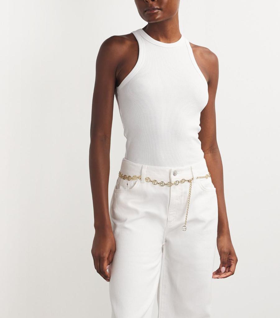 Claudie Pierlot Logo Chain Belt