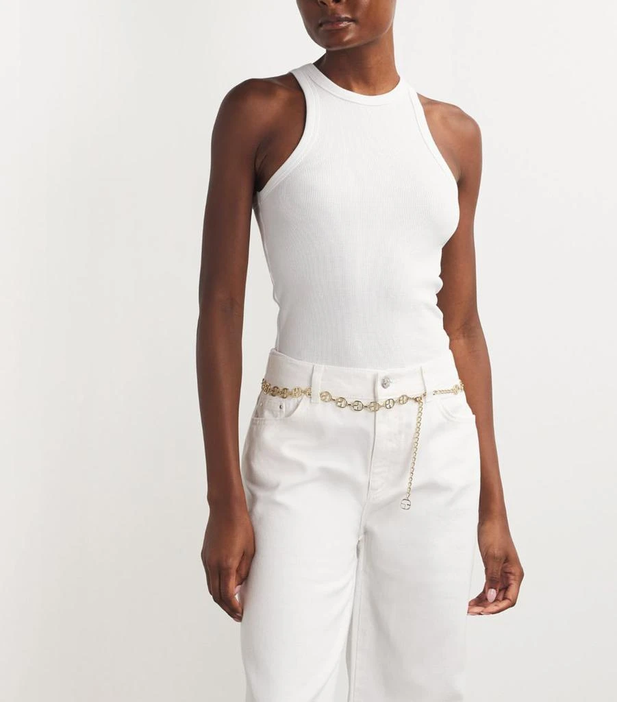 Claudie Pierlot Logo Chain Belt 2