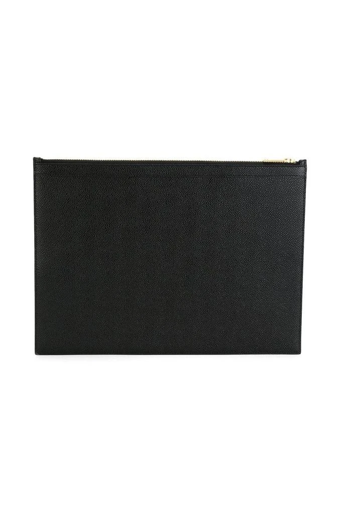 undefined Grain Leather Document Holder Black 3