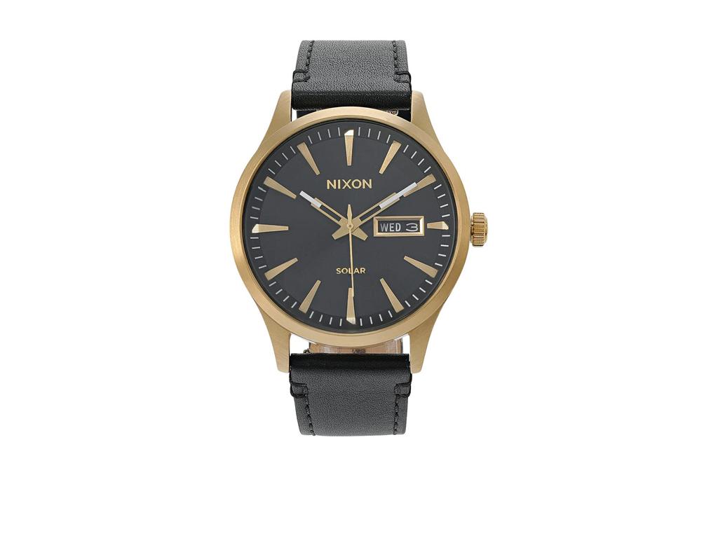 Nixon Sentry Solar Leather