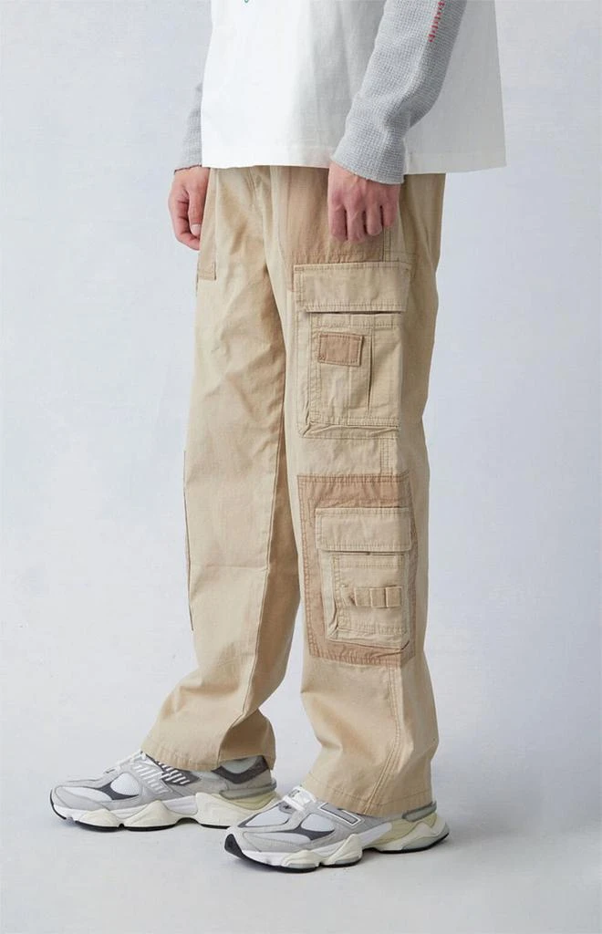 PacSun Khaki Canvas Baggy Cargo Pants 2