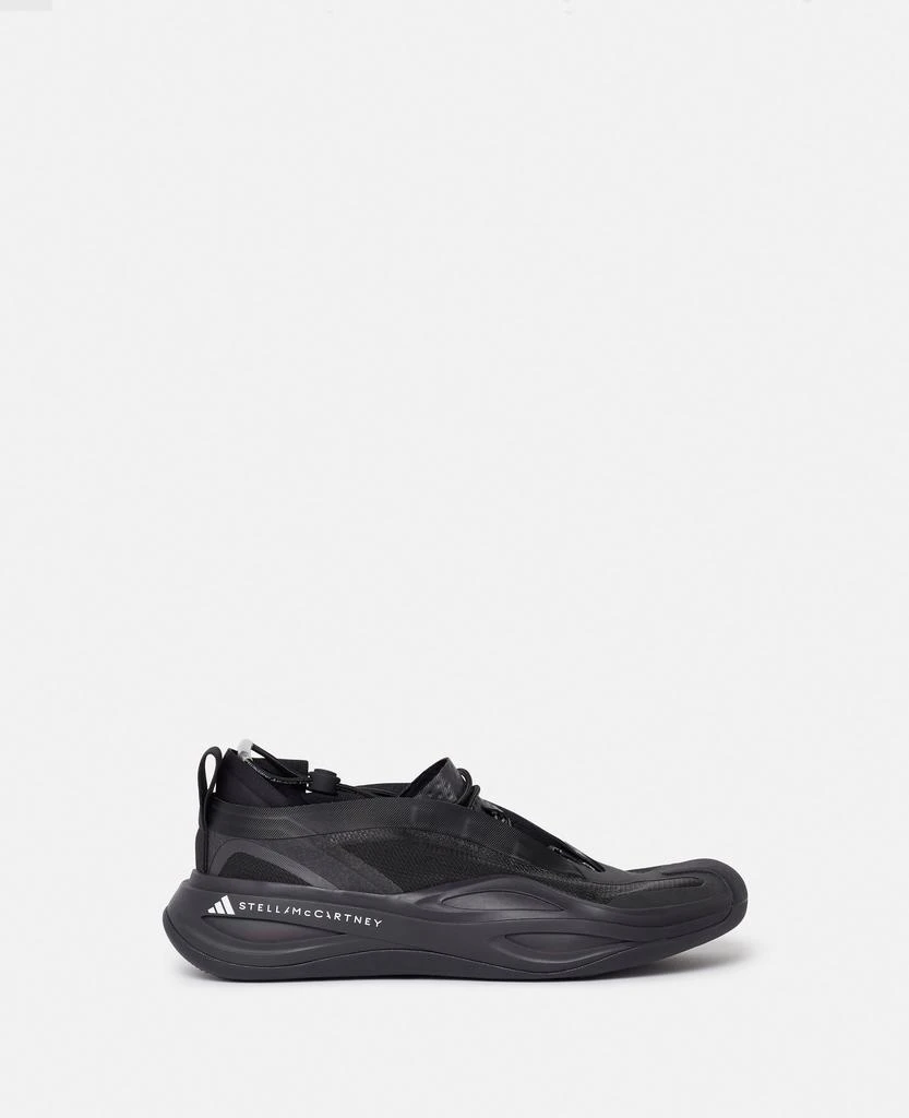 Stella McCartney Stella McCartney - Sportswear Low Ground Running Trainers, Woman, Black, Size: 7h 1