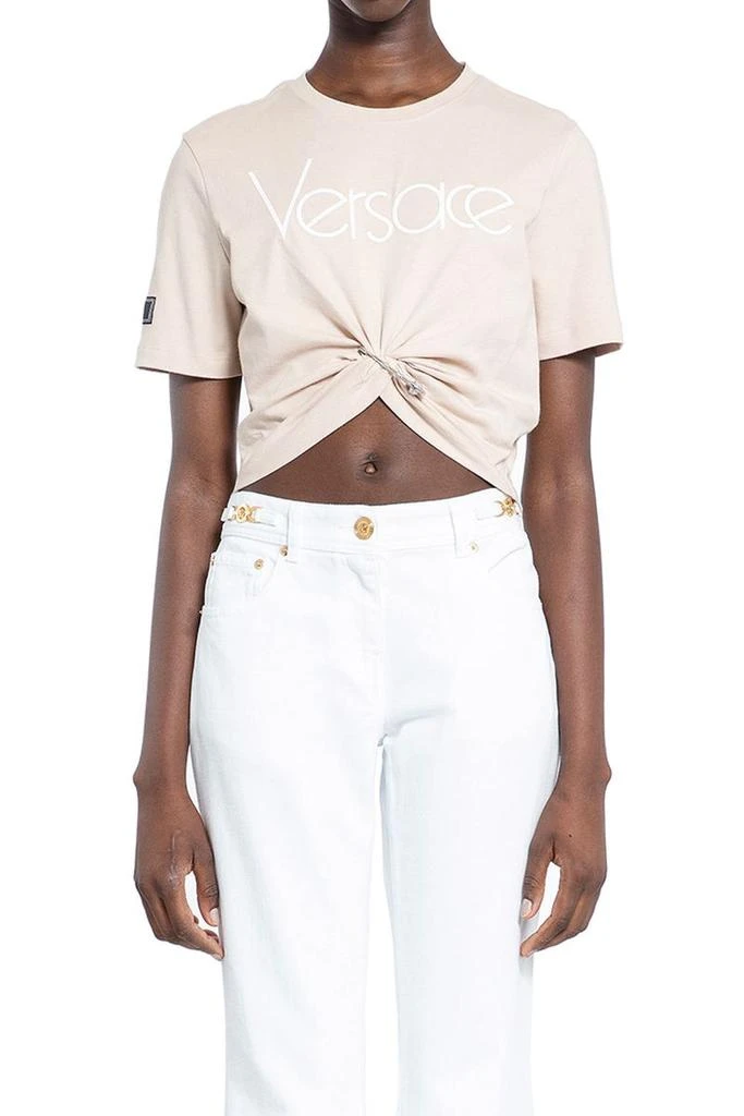 Versace Versace T-Shirt With Safety Pin 4