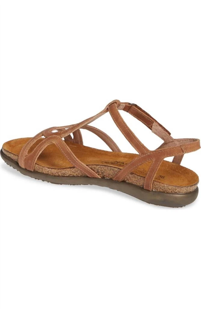 Naot Women's Dorith Sandal In Latte Brown Leather 3