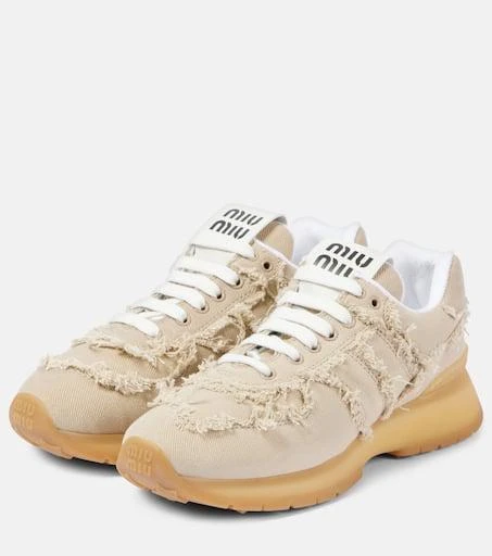 Miu Miu Denim sneakers 4