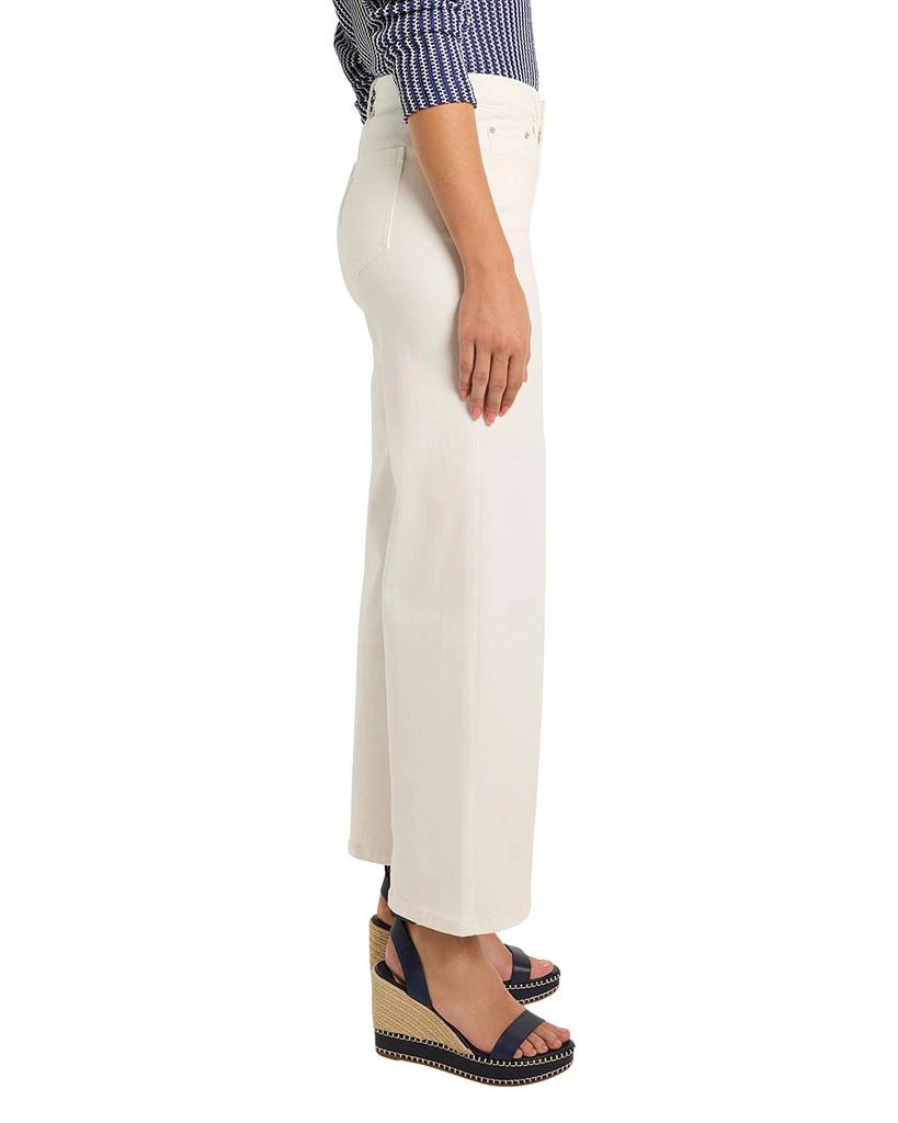 NIC+ZOE Forward Seam Weekend Jeans in Paper White 4