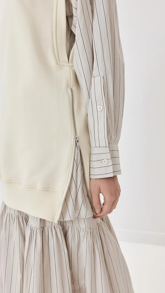 31 Phillip Lim Oversized Vest Sweatshirt Combo Dress 5