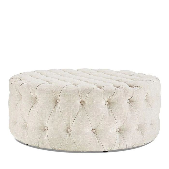 Modway Amour Upholstered Fabric Ottoman 4