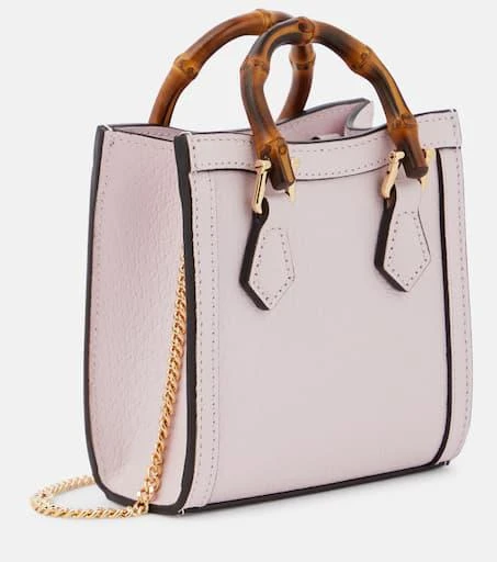 Gucci Diana Mini leather tote bag 4