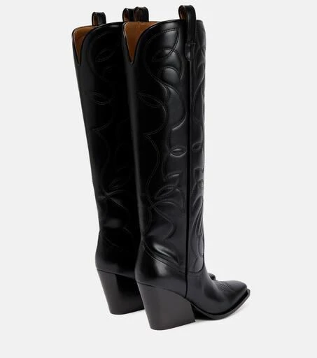 Stella McCartney Embroidered knee-high boots 3