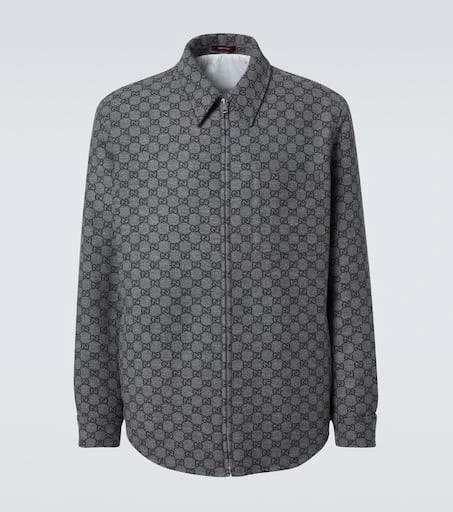 Gucci GG flannel overshirt 1