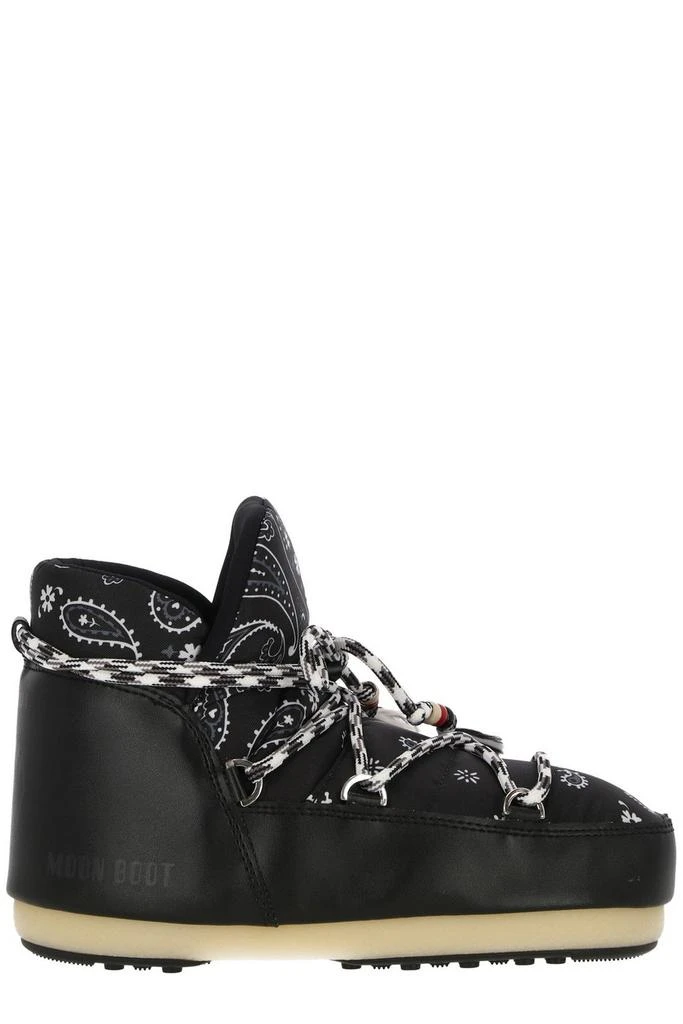 ALANUI Alanui X Moonboot Bandana-Printed Round-Toe Boots 1
