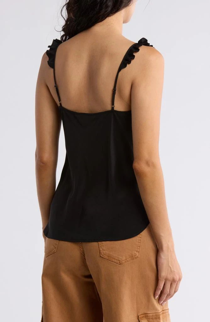 Joie Emeri Ruffle Sleeveless Silk Top 2
