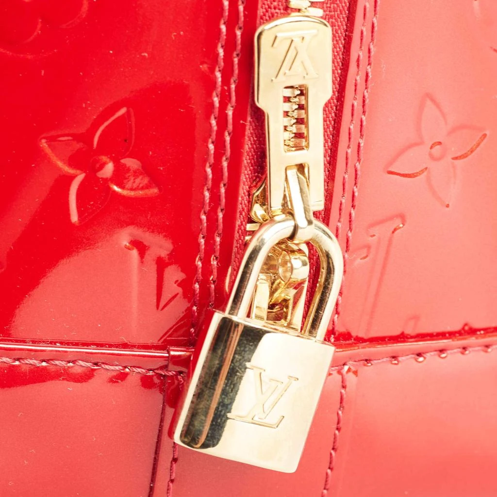 Louis Vuitton Louis Vuitton Pomme D’amour Monogram Vernis Alma GM Bag 6