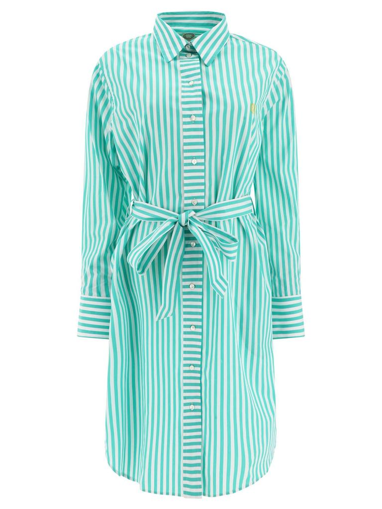 INES DE LA FRESSANGE Ines De La Fressange Striped Shirt Dress