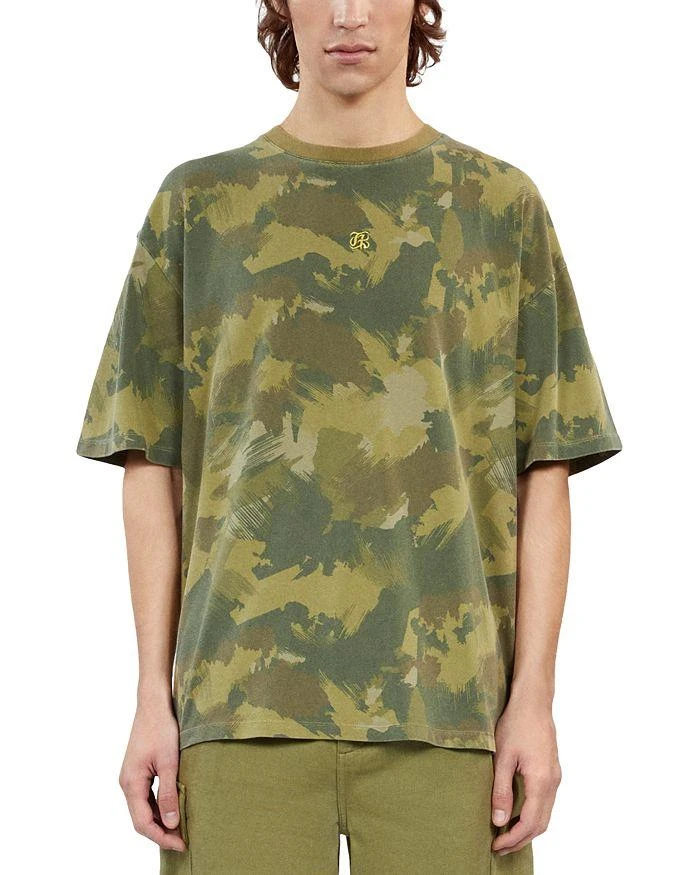 The Kooples Camo Dropped Shoulder Tee 1