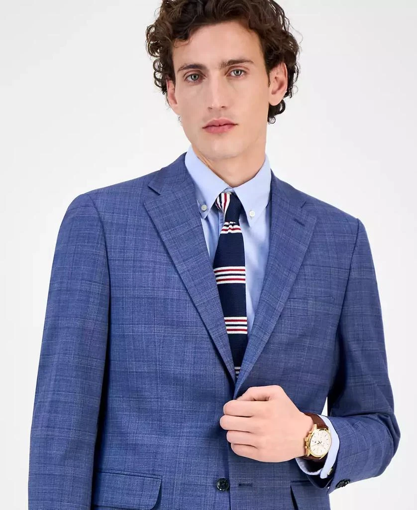 Tommy Hilfiger Men
s Modern-Fit Wool TH-Flex Stretch Suit Separates Jacket 3