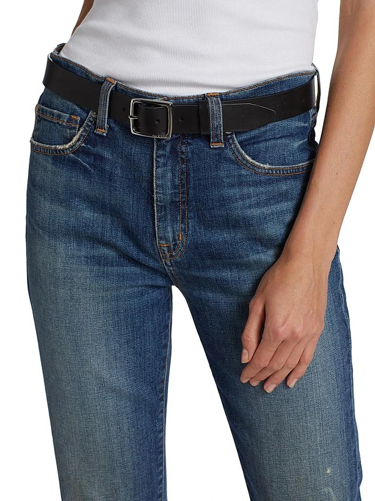 Nili Lotan Bootcut Mid-Rise Jeans 6