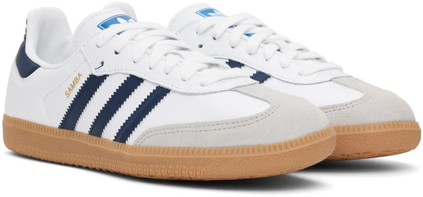 Adidas White Samba OG Sneakers 4