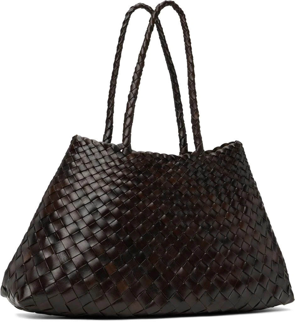 DRAGON DIFFUSION Brown Santa Croce Big Tote 2