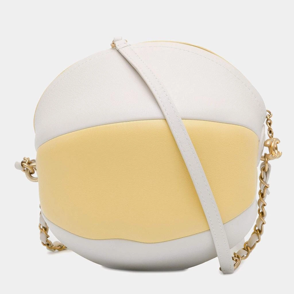 Chanel Chanel Multicolor Calfskin Leather Coco Beach Ball Bag 1