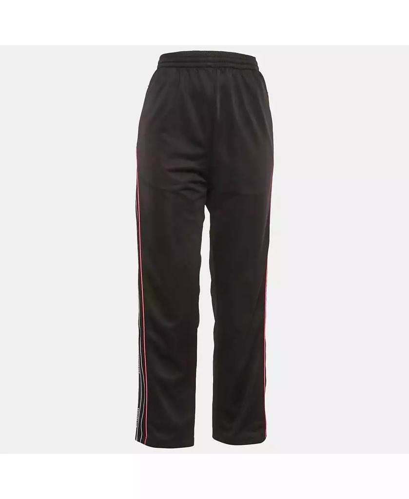 Pre-Owned Balenciaga Women's Logo Striped Jersey Track Pants