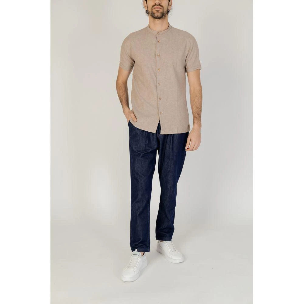 HAMAKI-HO Beige Linen Shirt 5