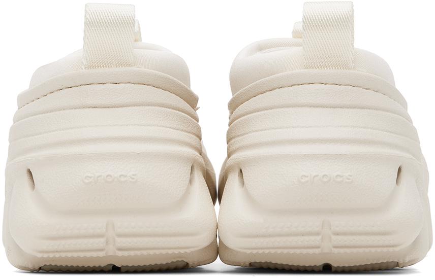 Crocs Off-White Echo Storm Sneakers