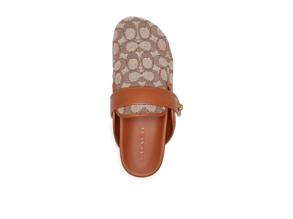 COACH Blake Clogs In Signature Textile Jacquard