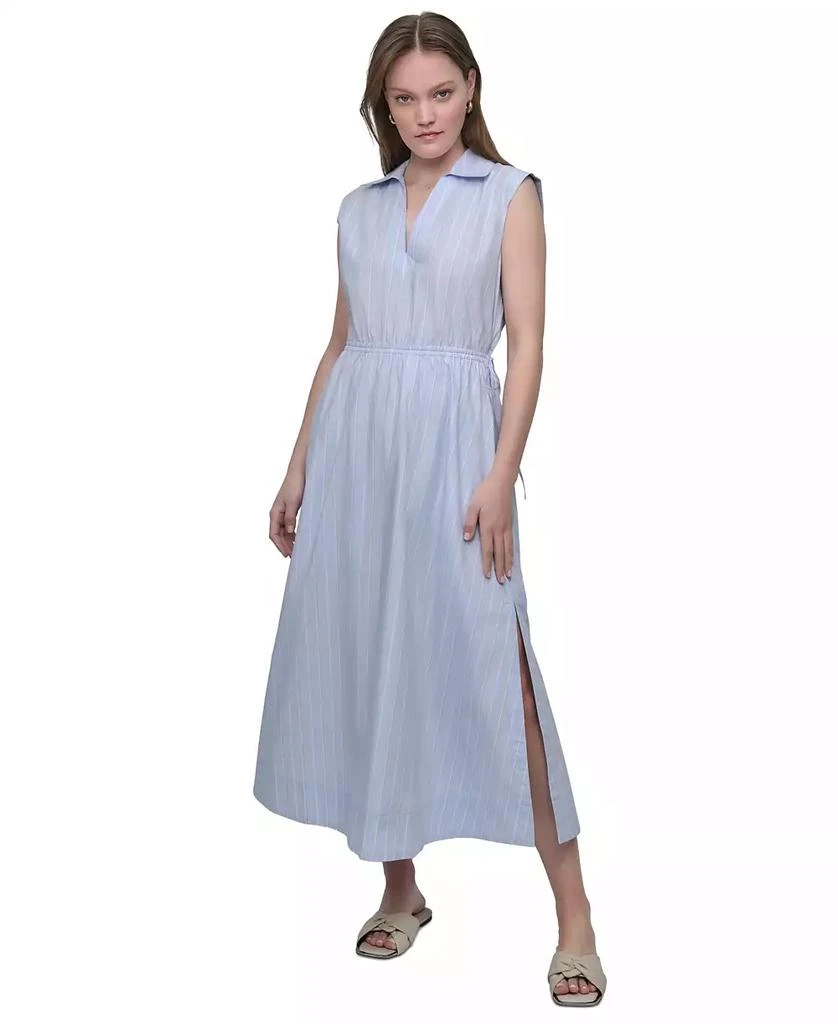 DKNY Women's Back-Cut-Out Sleeveless Maxi Dress 1