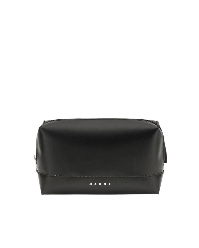 Marni Rectangular Crossbody Bag With Adjustable Strap