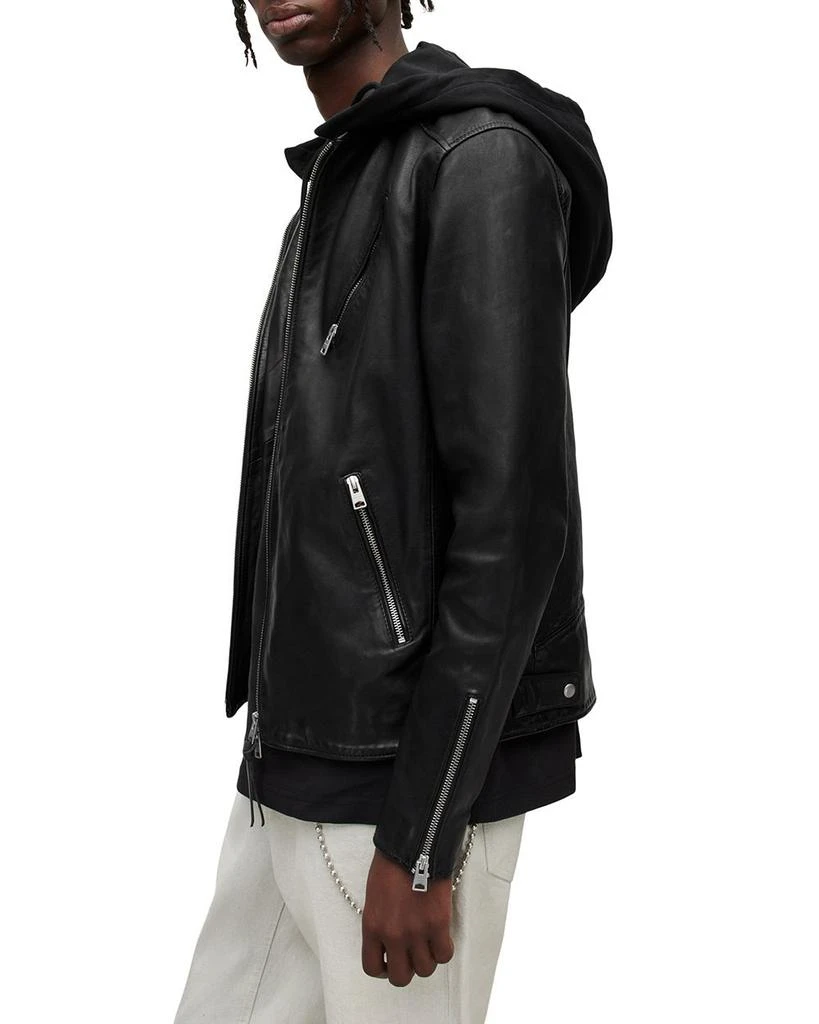 ALL SAINTS Harwood Leather Jacket 5