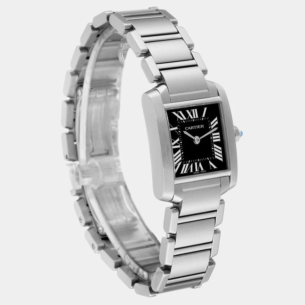Cartier Cartier Tank Francaise Black Dial Steel Ladies Watch W51026Q3 20.0 mm x 25.0 mm 4