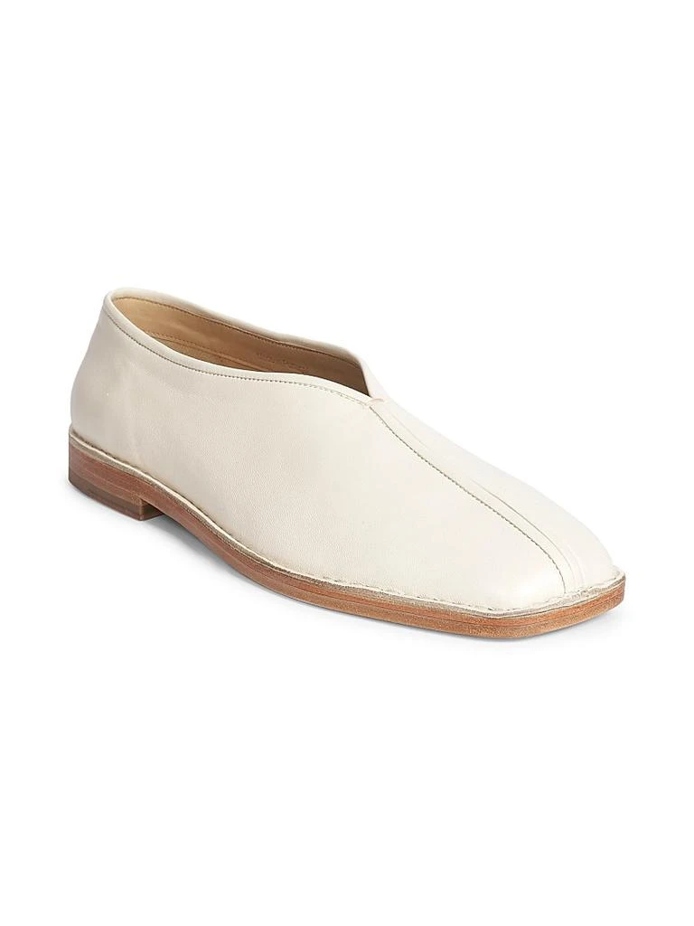 Lemaire Flat Piped Leather Slippers 2